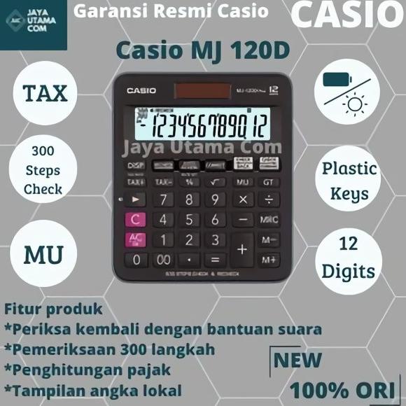 

Calculator Casio MJ 120 D PLUS CHECK CORRECT