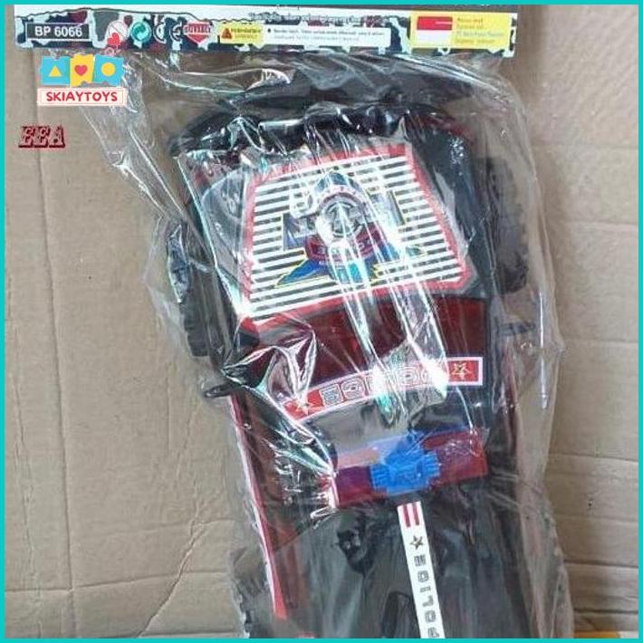 Skiatoys MAINAN ANAK LAKI LAKI MOBIL MOBILAN POLISI MOBIL DORONG BAHAN PLASTIK