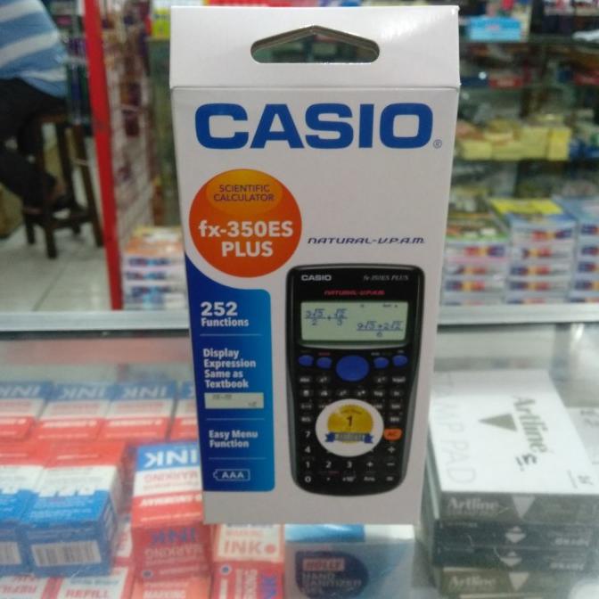 

CASIO Fx-350ES PLUS / Calculator scientific 252 fungsion