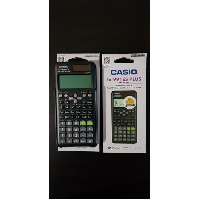 

SCIENTIFIC CALCULATOR CASIO FX-991 ES PLUS 2ND EDITION