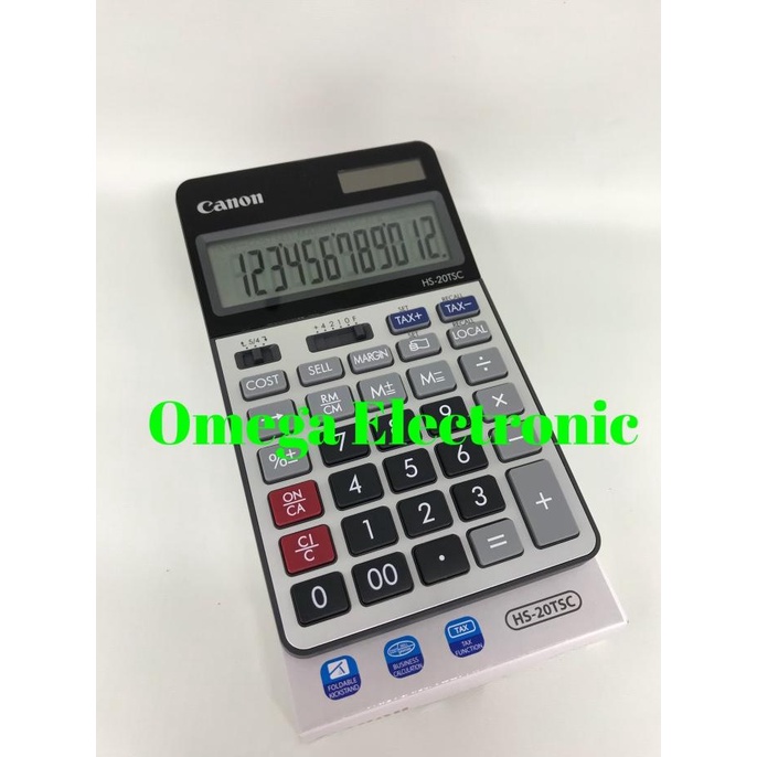 

Canon HS-20TSC - Calculator Desktop Kalkulator Meja Kantor 12 Digits