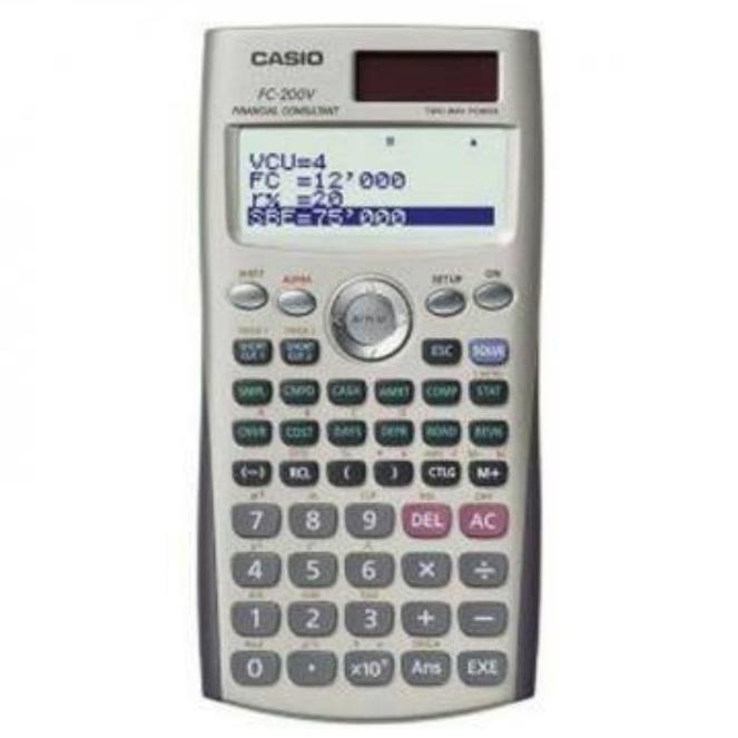 

CASIO FINANCIAL CALCULATOR FC 200 V KALKULATOR KEUANGAN