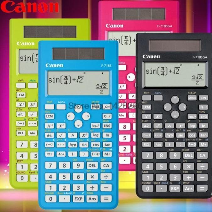 

calculator canon F-718S series