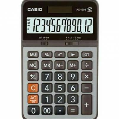 

Kalkulator Calculator Casio AX120B