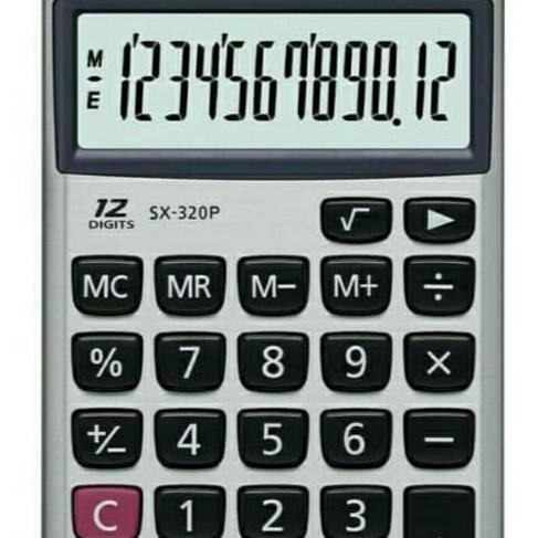 

calkulator kalkulator casio sx320p