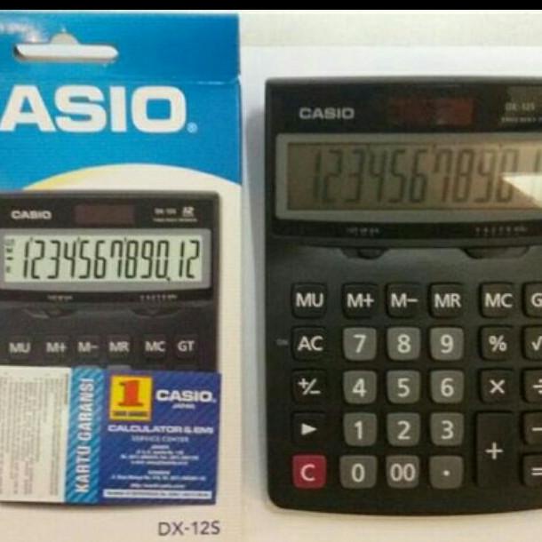

CALCULATOR/KALKULATOR DESKTOP CASIO DX-12s/12 DIGIT/BIG DISPLAY#ORY