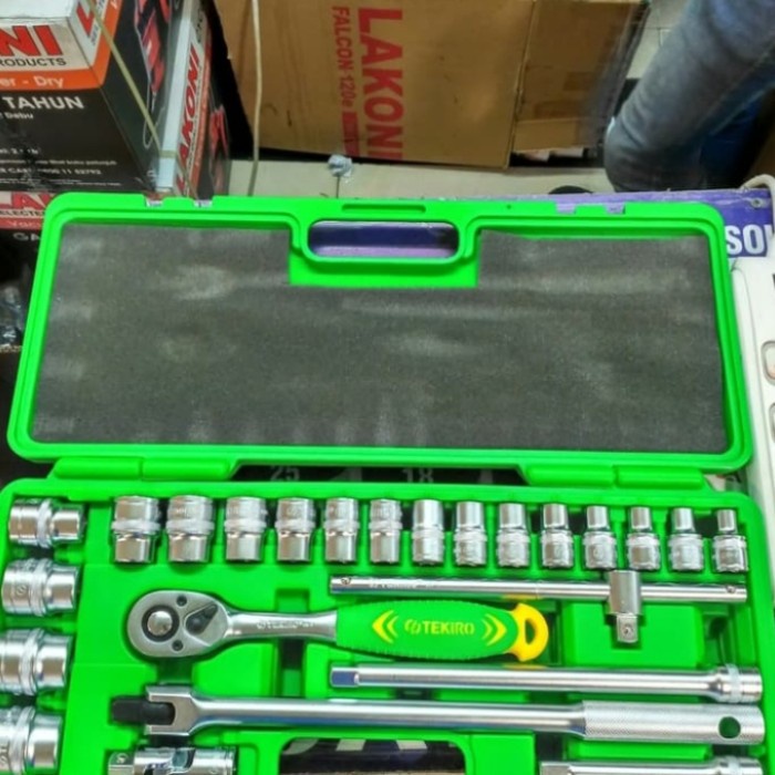 ✅New Kunci Sok Tekiro 24 Pcs Box Plastik 6 Pt -Kunci Sok Tekiro /Tekiro Terbatas