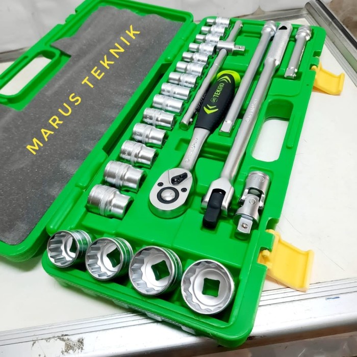 ✅New Kunci Sok Set 24Pc 8-32Mm Segi 12 Tekiro Limited