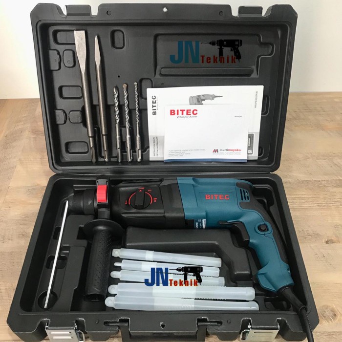 ✅Baru Mesin Bor Beton Bitec Hm 2- 24 Dre / Rotary Hammer Bitec Hm 2 - 24 Dre Terbatas