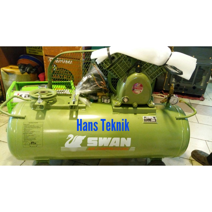 [Original] Kompresor Vanbelt Swan 2Pk Hp Pompa Angin Bensin Engine Honda Original Terbatas