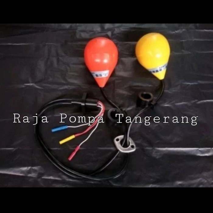 [Original] Otomatis Pompa Ebara Duo Bola Float Switch Pelampung Pompa Submersible Bisa Sameday