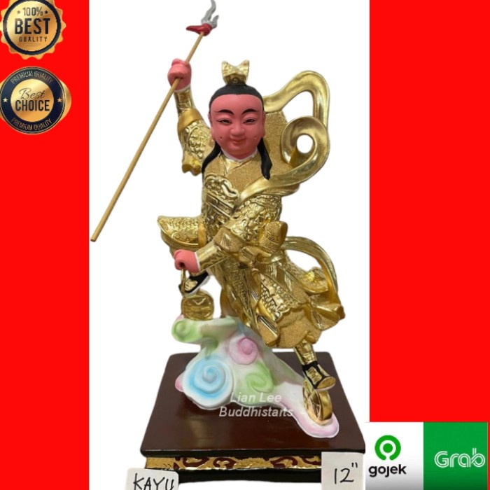 [Ori] Patung Dewa Nacha Locia Kayu 12 Inch Terbaru