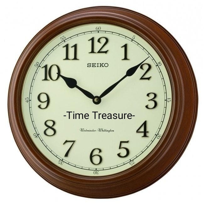 [Ori] Jam Dinding Kayu Original Seiko Qxd214 / Qxd214B. Garansi Resmi Berkualitas