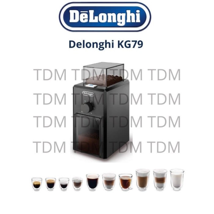 [New] Mesin Penggiling Kopi / Coffee Grinder / Grinder Kopi Delonghi Kg-79 Terbaru