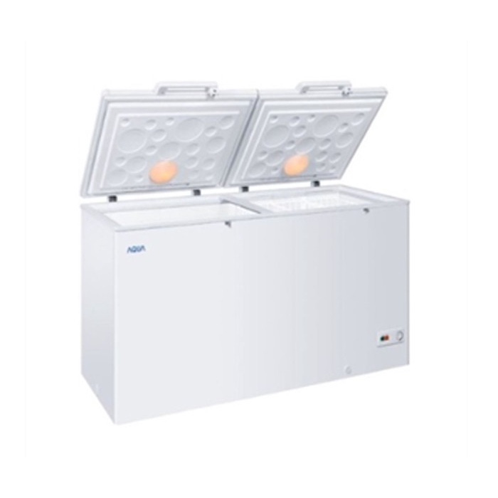 [New Ori] Chest Freezer Aqua Japan Aqf-450R  Cooler Box Aqf450R Aqf 450 R L Bisa Gojek