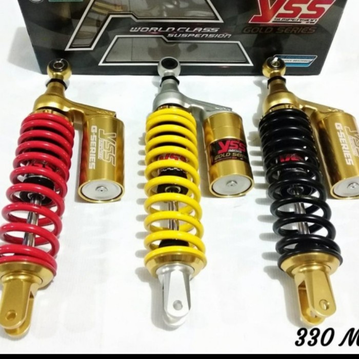 [Baru] Shock Yss G -Plus 330/300M Tabung Atas Motor Vario 125/150Mio Old Terbaru