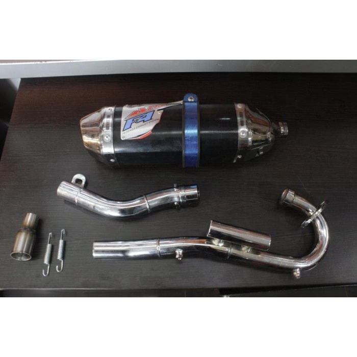 [Baru] Knalpot Klx 150 Ahrs F4 Free Flow Power Boom Berkualitas