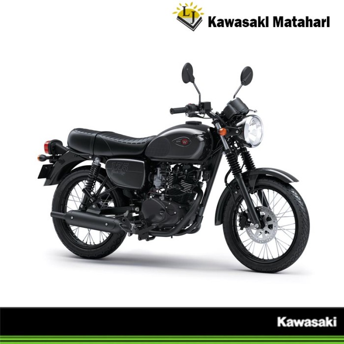 [Baru] Kawasaki W175 Se Black Style Jadetabek Limited