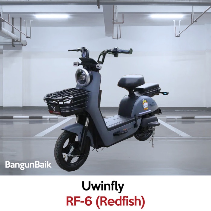 [Baru] Uwinfly Rf6 Redfish 6 / Sepeda Listrik Uwinfly 500W Terbatas