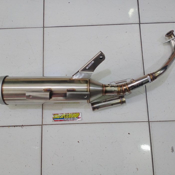 ✨Termurah Knalpot Daeng Tsukigi Full Stainliess Beat Fi 2020 Terbaru