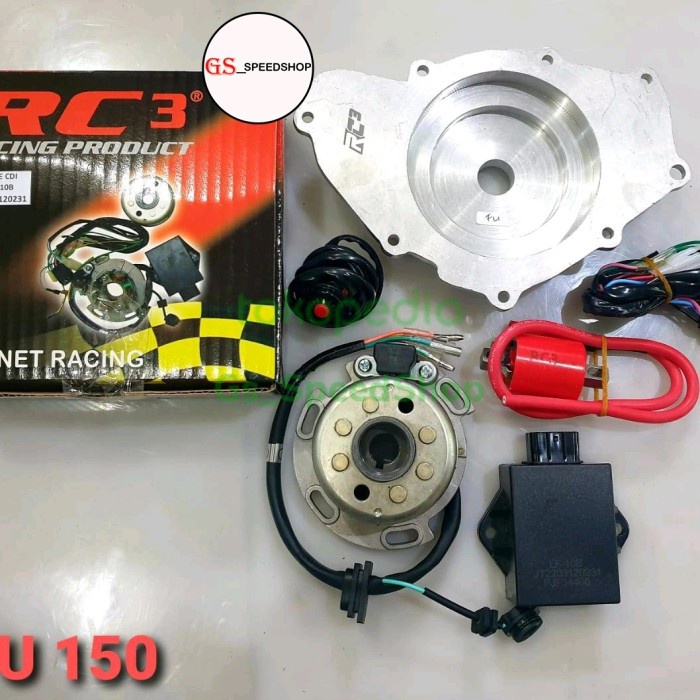 ✨Termurah Magnet Pengapian Racing Yz Rc3 Original Suzuki Satria Fu 150 1 Set Berkualitas