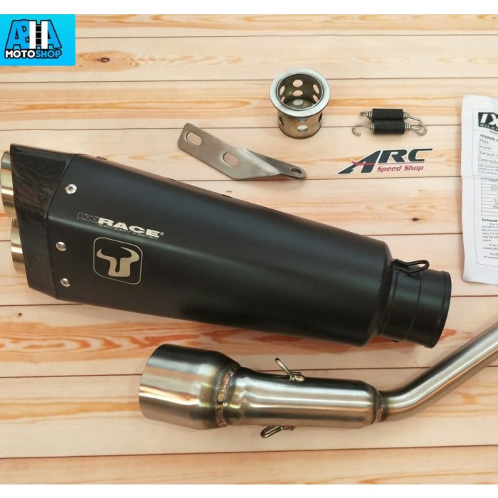 ✨Termurah Knalpot Ixil Ixrace Hexacone Black Aerox 155 Fullsystem Original Spain Terbaru