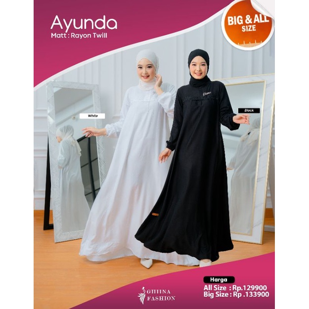 Ayunda Gamis by Ghiina Fashion