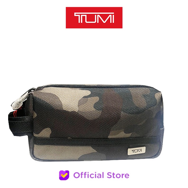 ✨Sale Tumi Small Kit Travel Pouch - Khaki Camo Limited