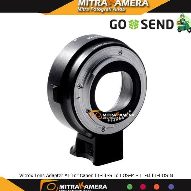 Big Sale Viltrox Lens Adapter Af For Ef-Ef-S To Eos-M - Ef-M Ef-Eos M Stok Terbatas