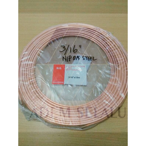 Pipa 3/16 Merk NS NS Copper Tube 3/16 best