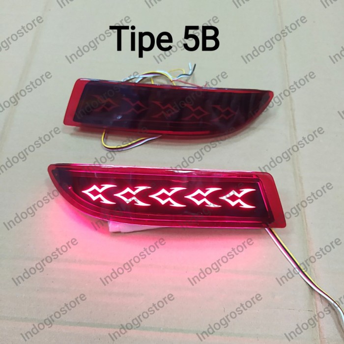 Reflektor Lampu Bumper Belakang Mobil Rush Terios 2006 2008 2009 2010 best