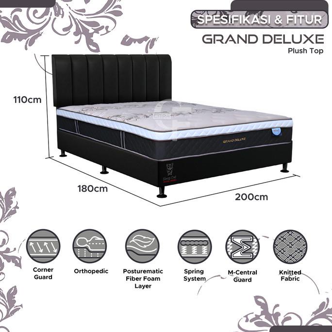Central Spring Bed Springbed Central Grand Deluxe 180 x 200 Full Set