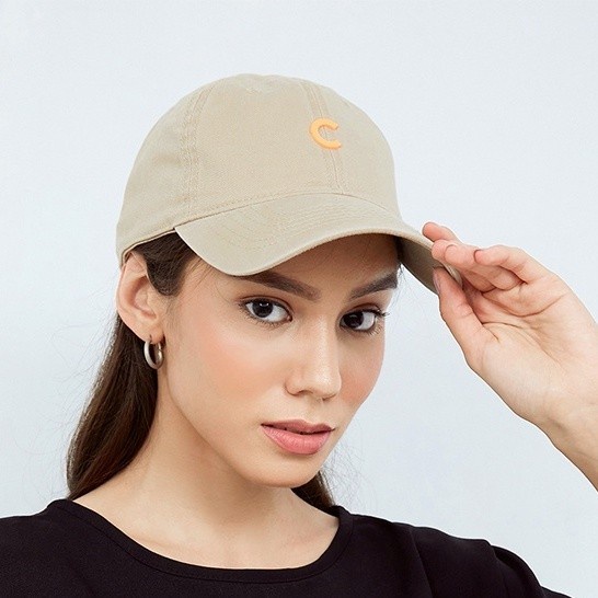 KKV Ohgo C Letter Baseball Cap Topi Baseball Bisbol Aksesoris Huruf C