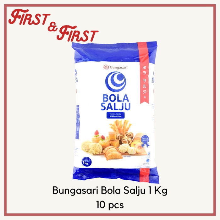 

Jual!! /ari Tepung Terigu la Salju 1 kg x 10 pcs