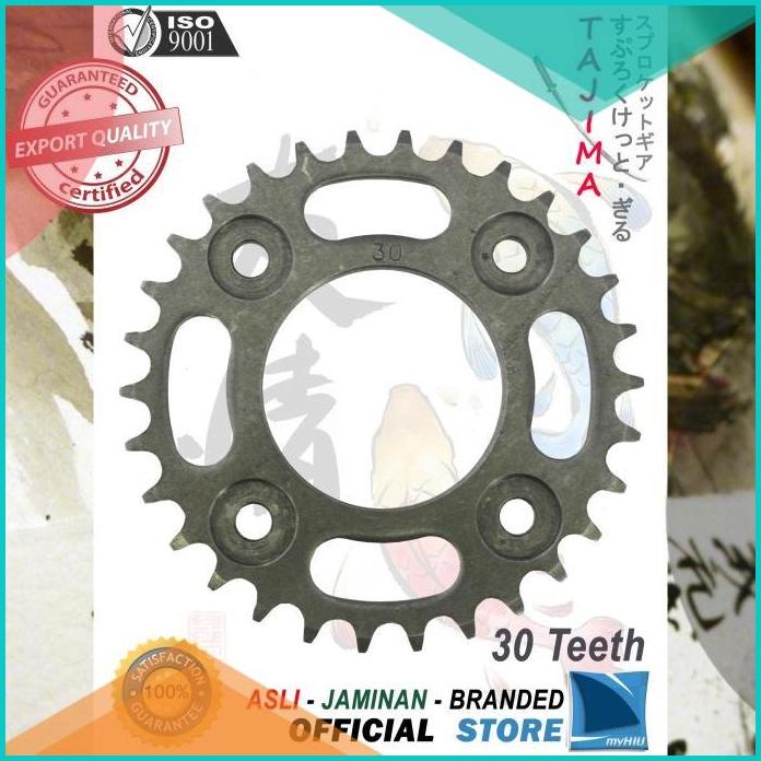 Gigi Tarik 420-30T HONDA Karisma Gir Belakang Sprocket Gear TAJIMA 20