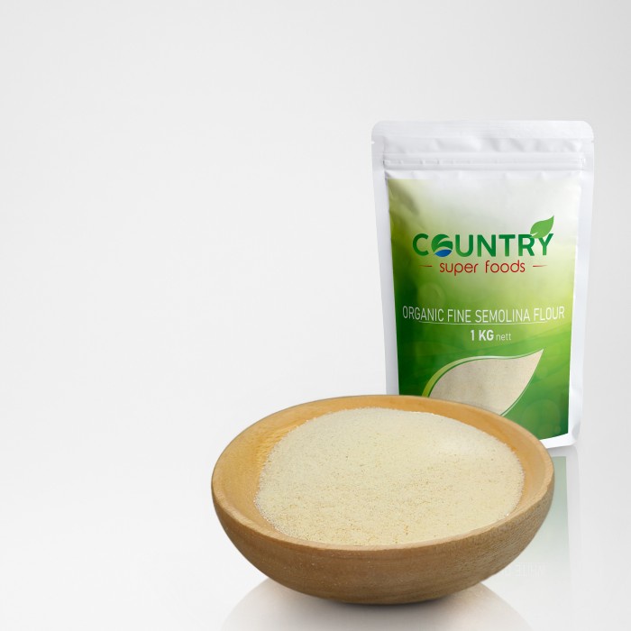 

Promo!! Organic Fine Semolina Flour Tepung Semolina Halus 1 KG