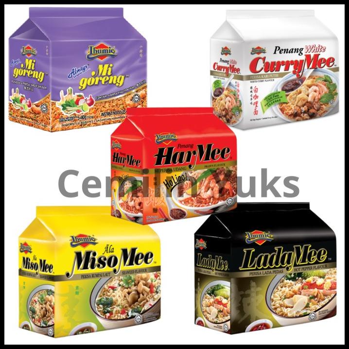 

[1Pack] Ibumie Penang White Curry Ibumie Lada Mee Harmee Miso Mee