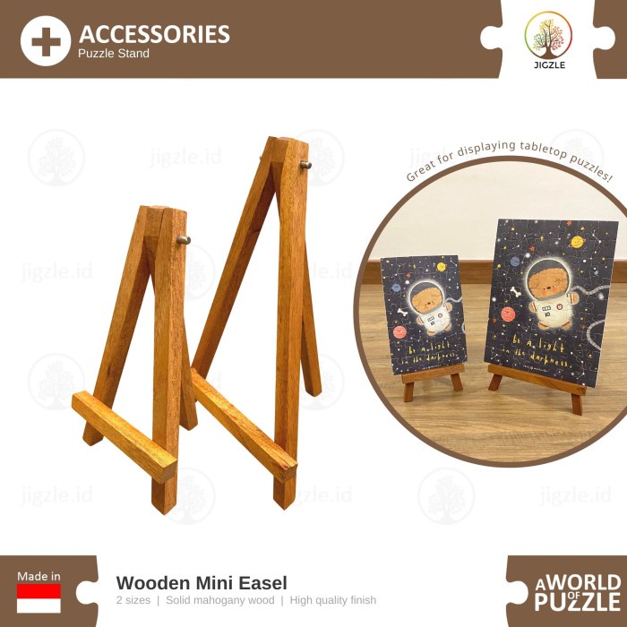 

Terbaru Accessories Wme-L Wooden Mini Easel (L) Puzzle Stand Promo Terlaris