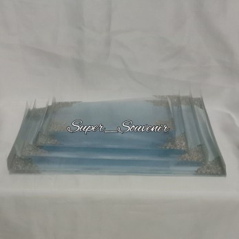 Tutup Mika/Nampan Seserahan/1 Set 4 Box Mika