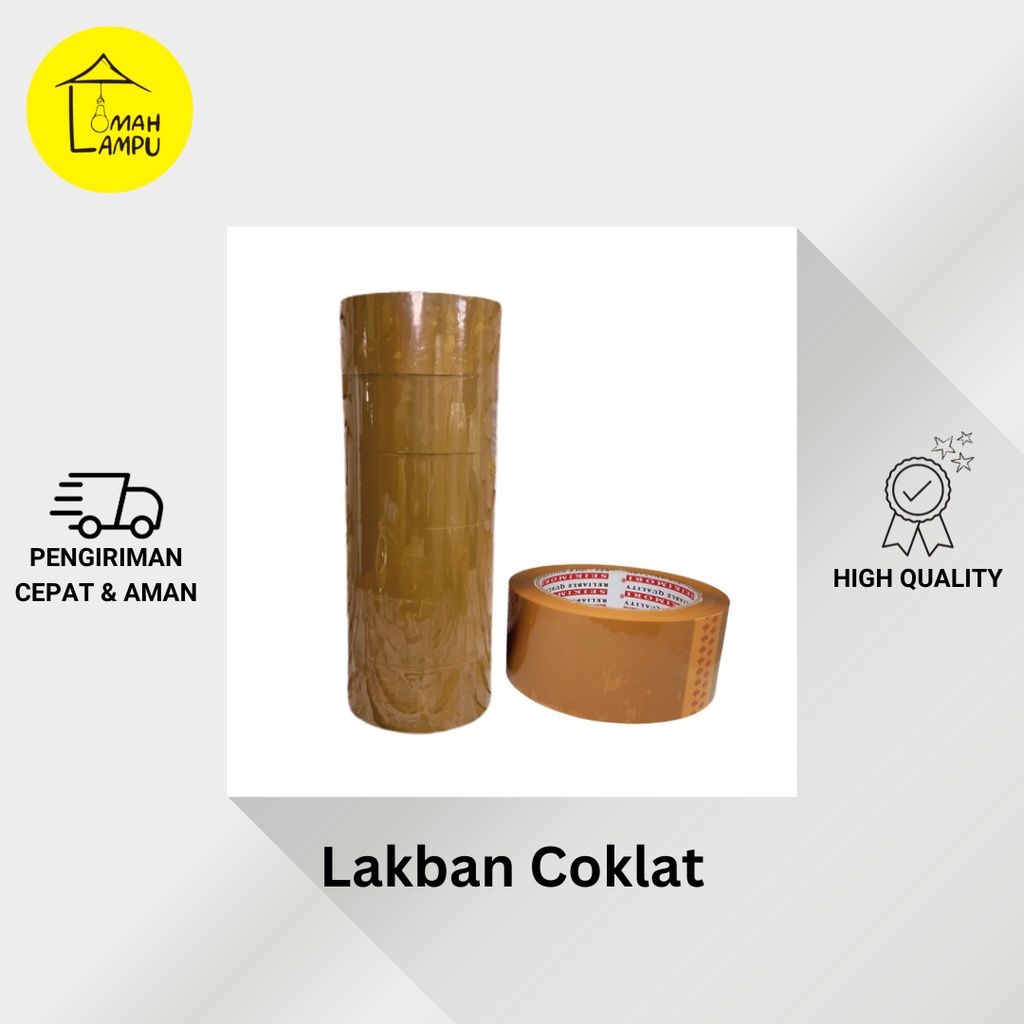 

Lakban Coklat 100 yard