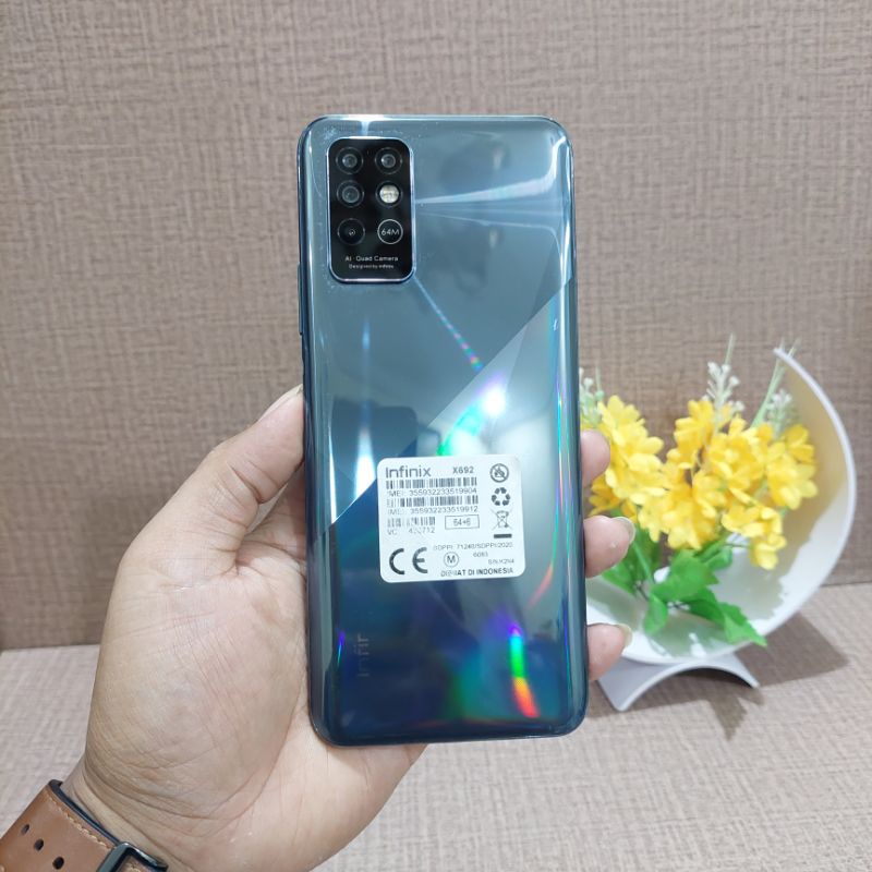 INFINIX NOTE 8 RAM 6/64 GARANSI RESMI HANDPHONE HP SECOND BEKAS TERMURAH TERLARIS