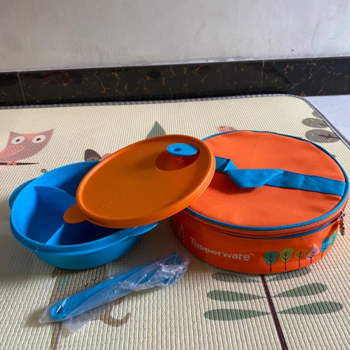 Promo Tupperware Lunch Box Orange