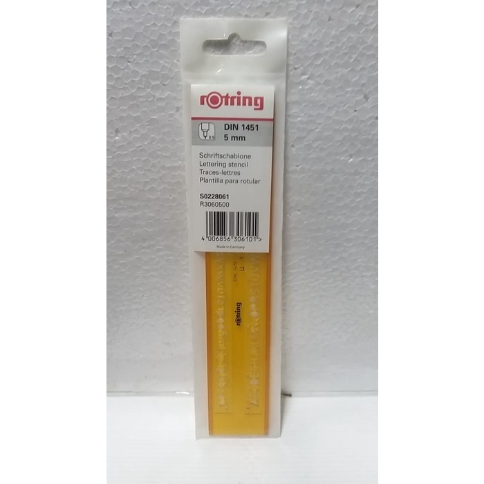 

Promo Penggaris Rotring Lettering Stencil Din 1451