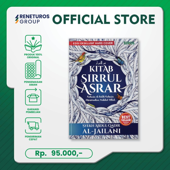 

sale Kitab Sirrul Asrar (HARD COVER) Termurah