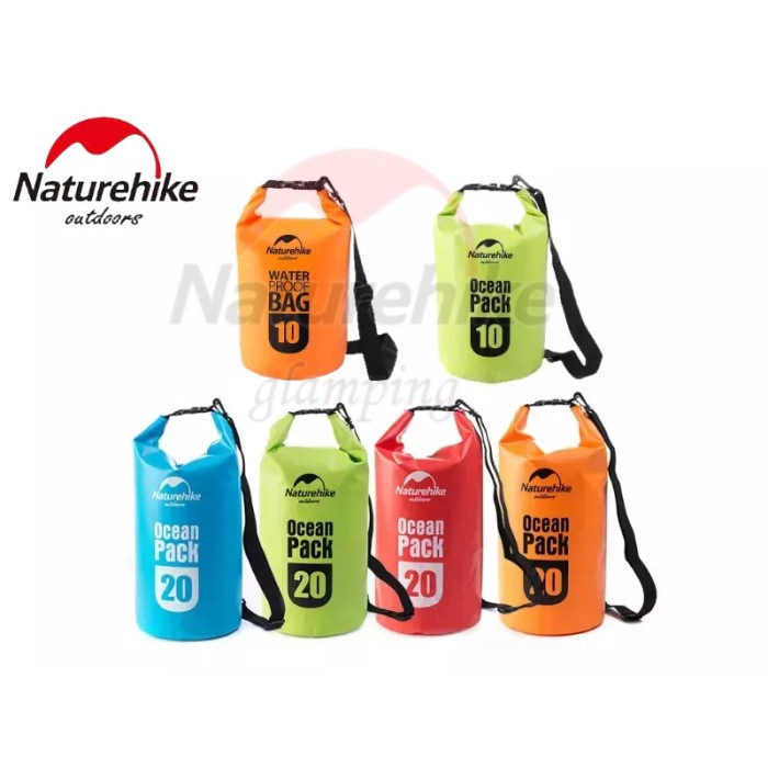 Promo Dry Bag Naturehike Fs15M010-J / Fs15M020-J Waterproof Bag 10L 20L Terbaru