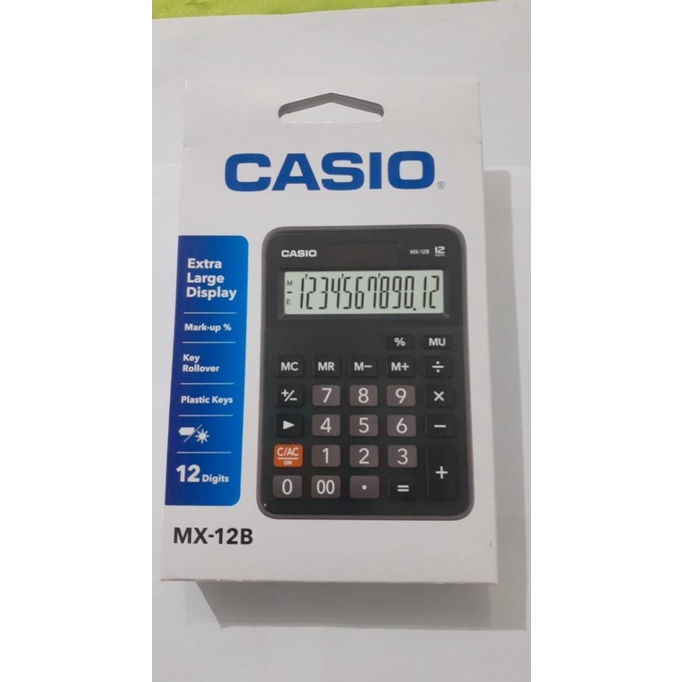 

Kalkulator kecil Casio MX 12B-BK