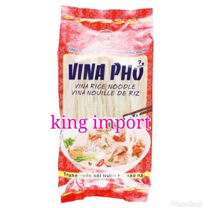 

Kwetiau Mie Beras Rice Noodle Bich-Chi Vina Pho Kwetiaw Vietnam 30pcs