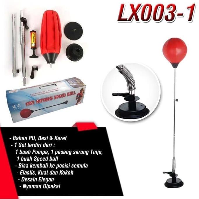 Speed Ball Standing Target Bola Berdiri Latihan Tinju Taekwondo Karate Kode 706