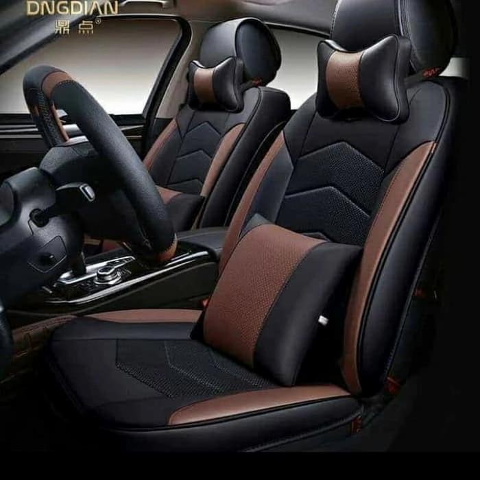 Sarung Jok Mbtech Mobil Innova Reborn 2021 + 1 Paket Bantal Setir