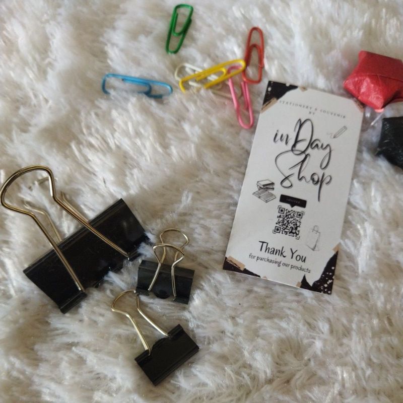 

Binder Clip/Penjepit kertas | INDAY SHOP